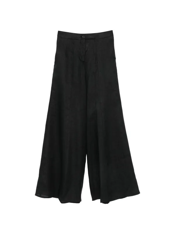 Kym Linen Trousers - Semicouture
