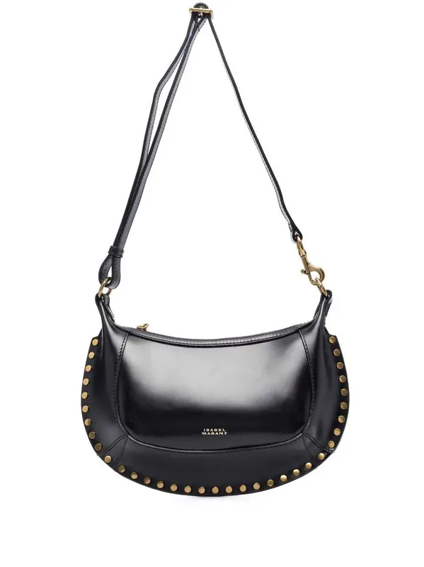 Oskan Moon Shoulder Bag With Studs - Isabel Marant