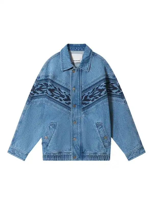Julian Jacket With Embroidery - Isabel Marant
