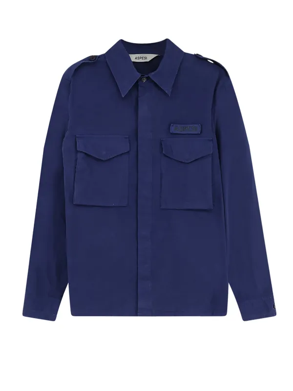 Field "Lived" Fabric Shirt - Aspesi