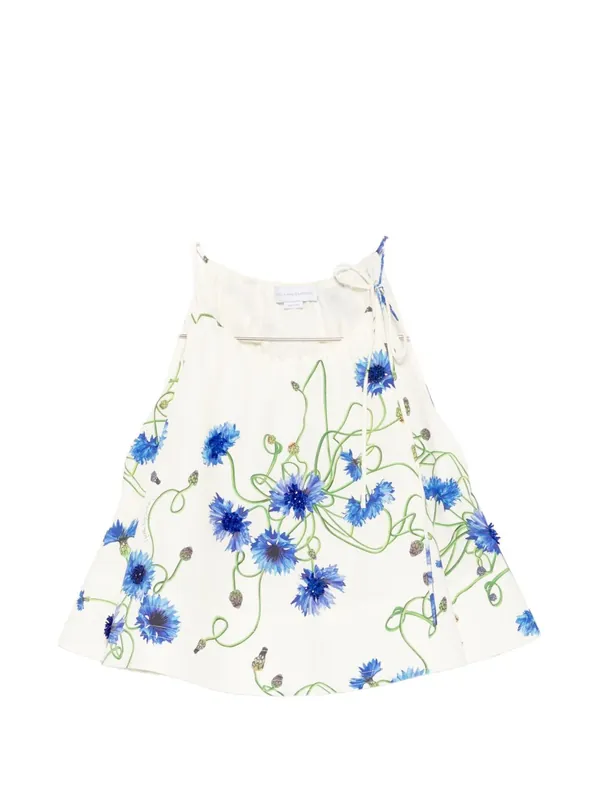 Embroidered Cotton Top - Stella McCartney