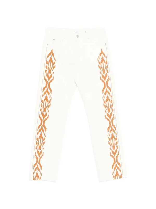 Lewys Jeans With Embroidery - Isabel Marant