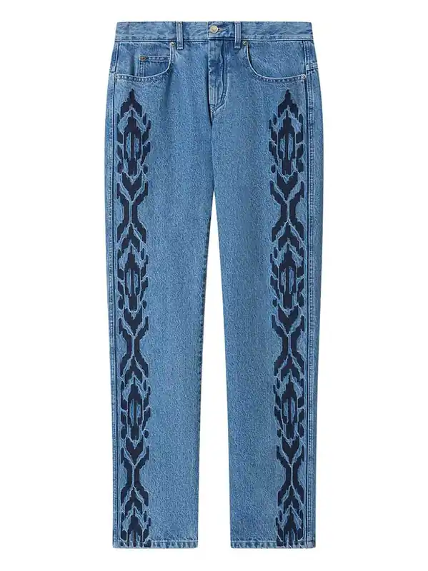 Lewys Jeans With Embroidery - Isabel Marant