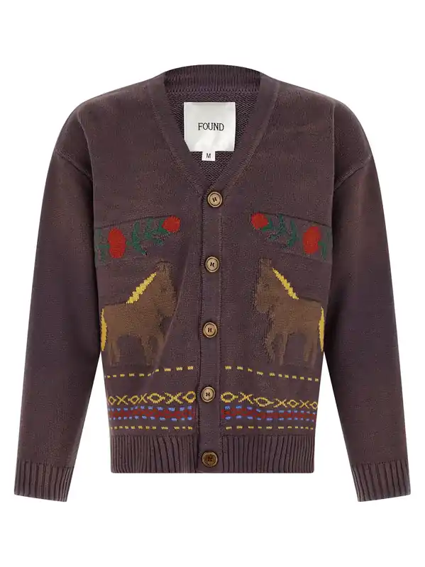 Horse Sweaters And Cardigans Brown - Found