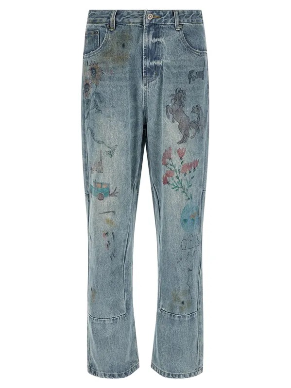 Hand Art Jeans Blue - Found