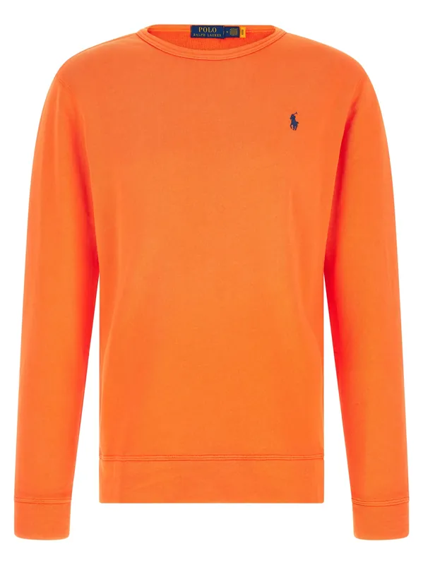 Loopback Cotton Sweatshirt Orange - Polo Ralph Lauren