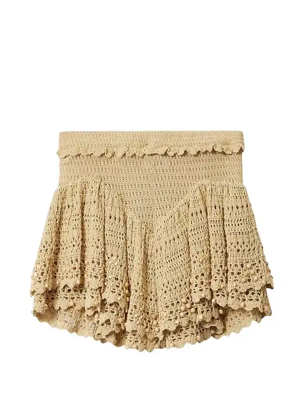 Olzea Crochet Shorts With Beads - Isabel Marant