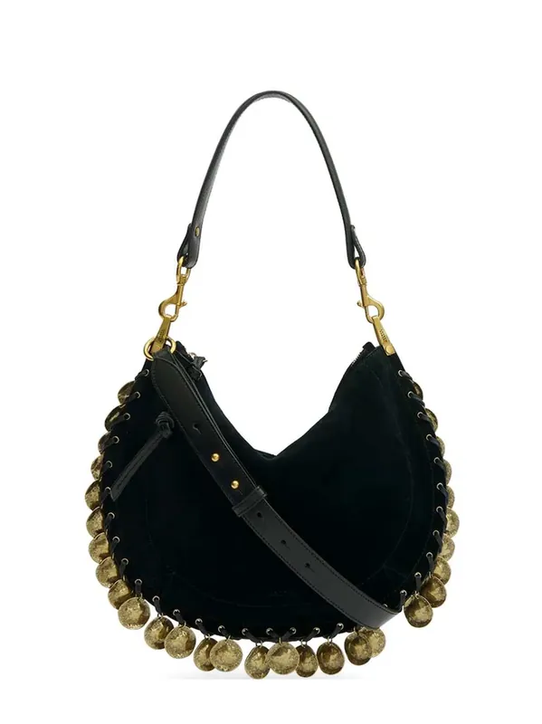 Oskan Soft Shoulder Bag With Medallions - Isabel Marant