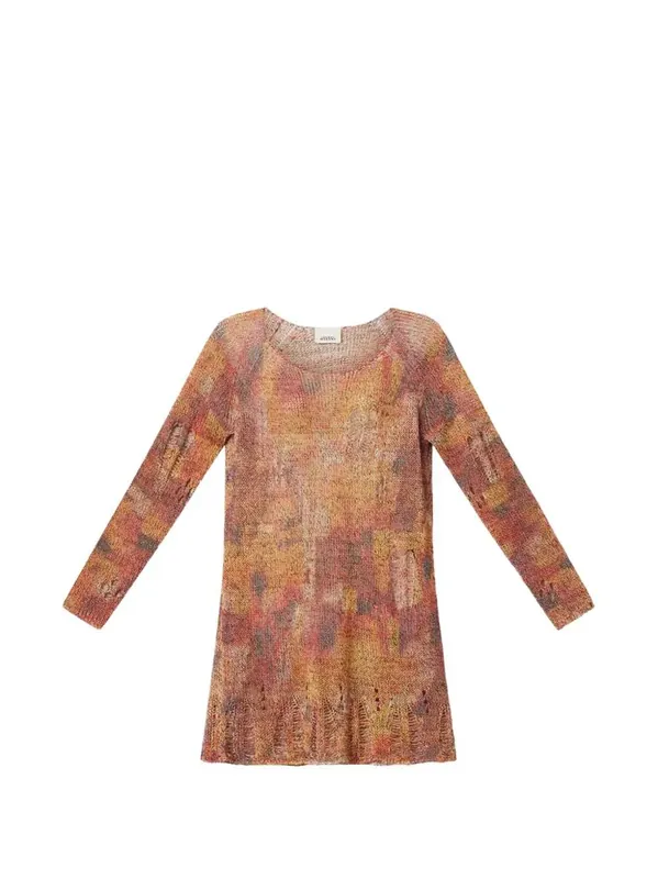Short Openwork Knit Dress - Isabel Marant