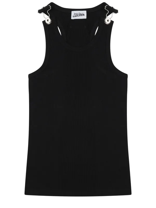 Tank Top In Cotone - Jean Paul Gaultier