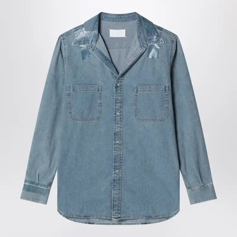Ice Blue Denim Shirt - Maison Margiela