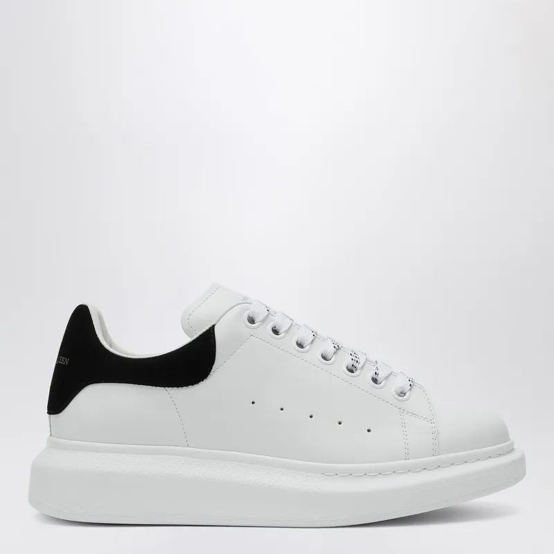 White And Black Oversized Sneakers - Alexander McQueen