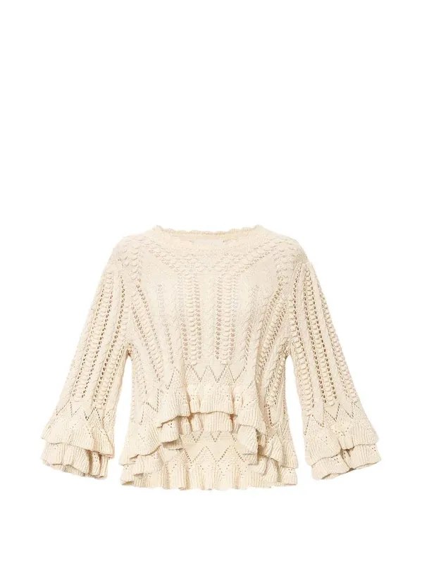 Norma Ruffled Sweater - Isabel Marant ÉToile