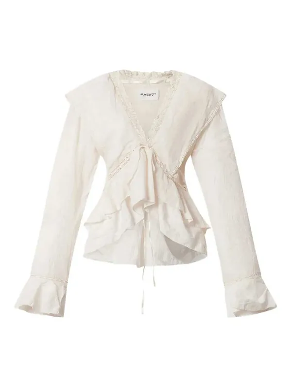 Damienne Ruffled Blouse - Isabel Marant ÉToile
