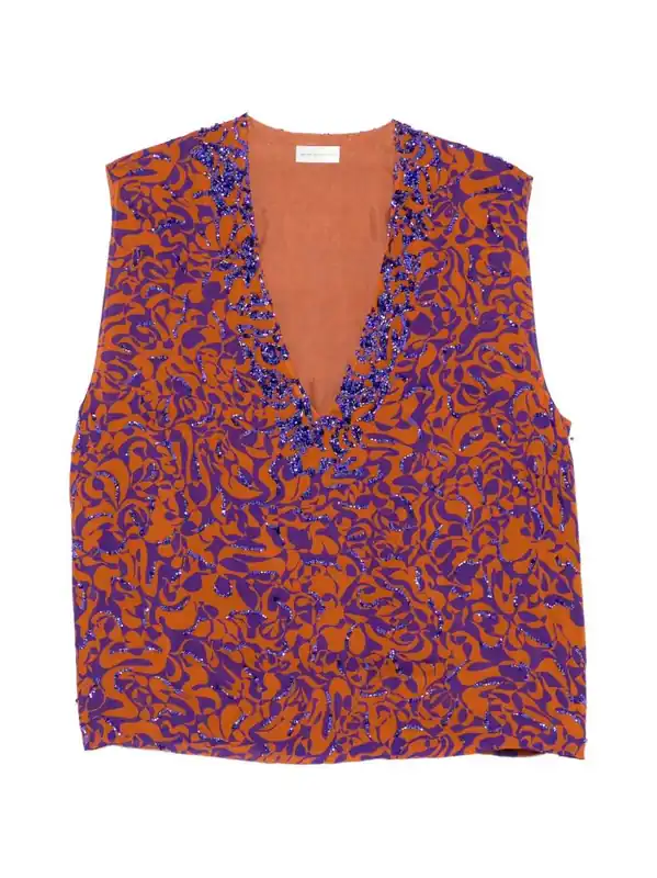 Beaded Top - Dries Van Noten