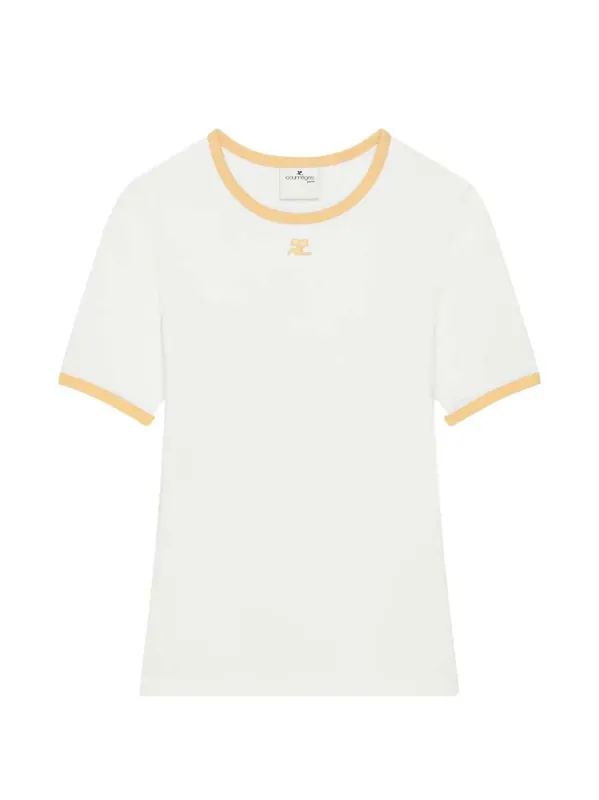 T-Shirt With Contrasting Trim