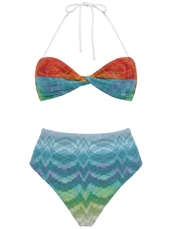 Costume Bikini Con Motivo Chevron - Missoni