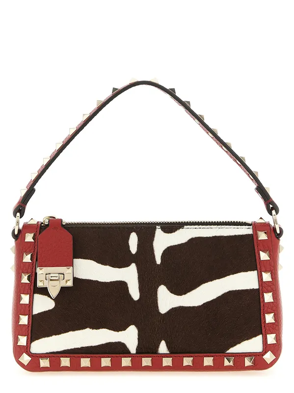 Rockstud Shoulder Bags Red - Valentino Garavani