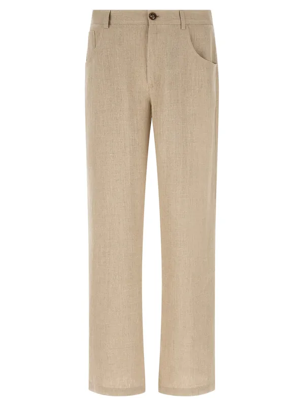 Arno Pants Beige - SéFr