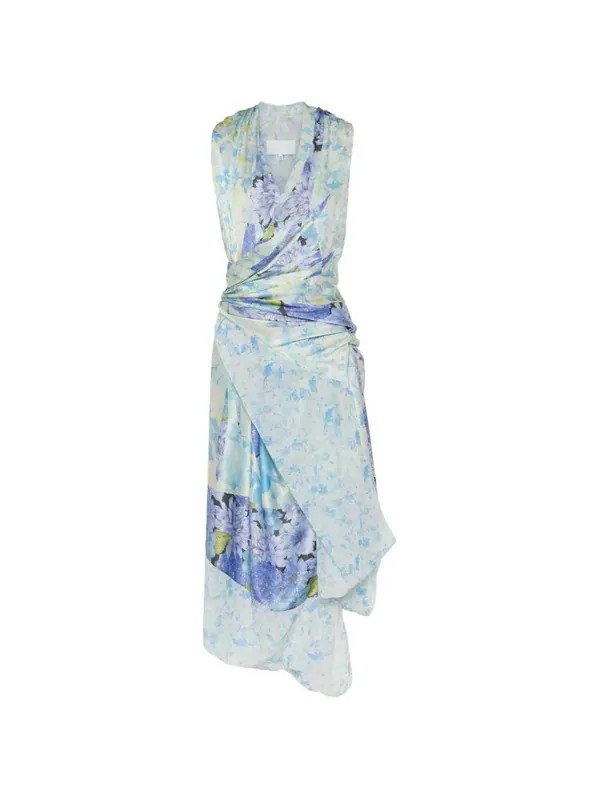 Floral Midi Dress - Maison Margiela