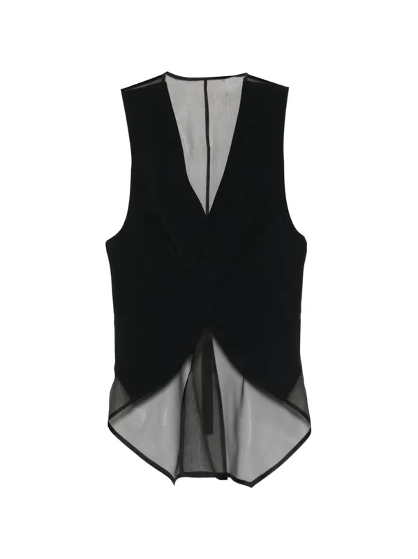 Sheer-Panel Waistcoat