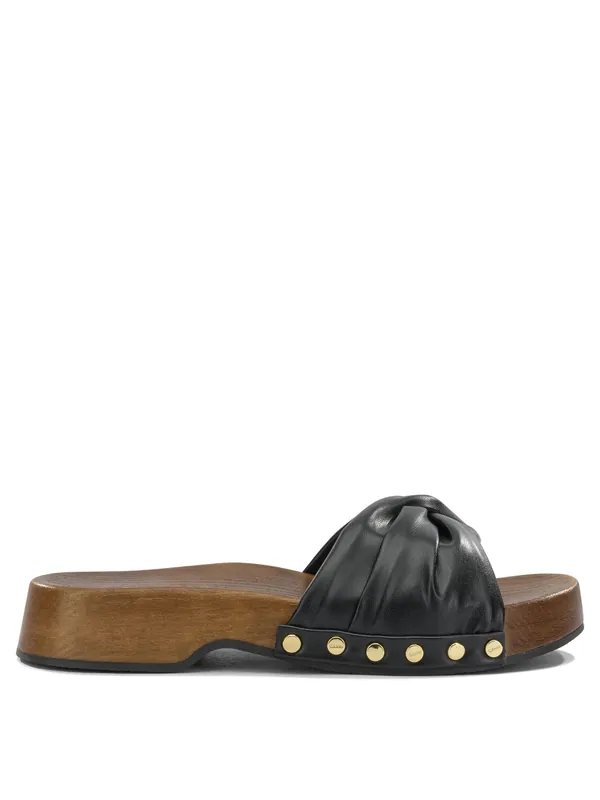 Tia Fairy Sandals Black - Ganni