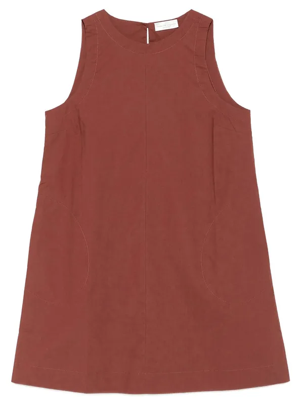 A-Line Cotton Mini Dress
