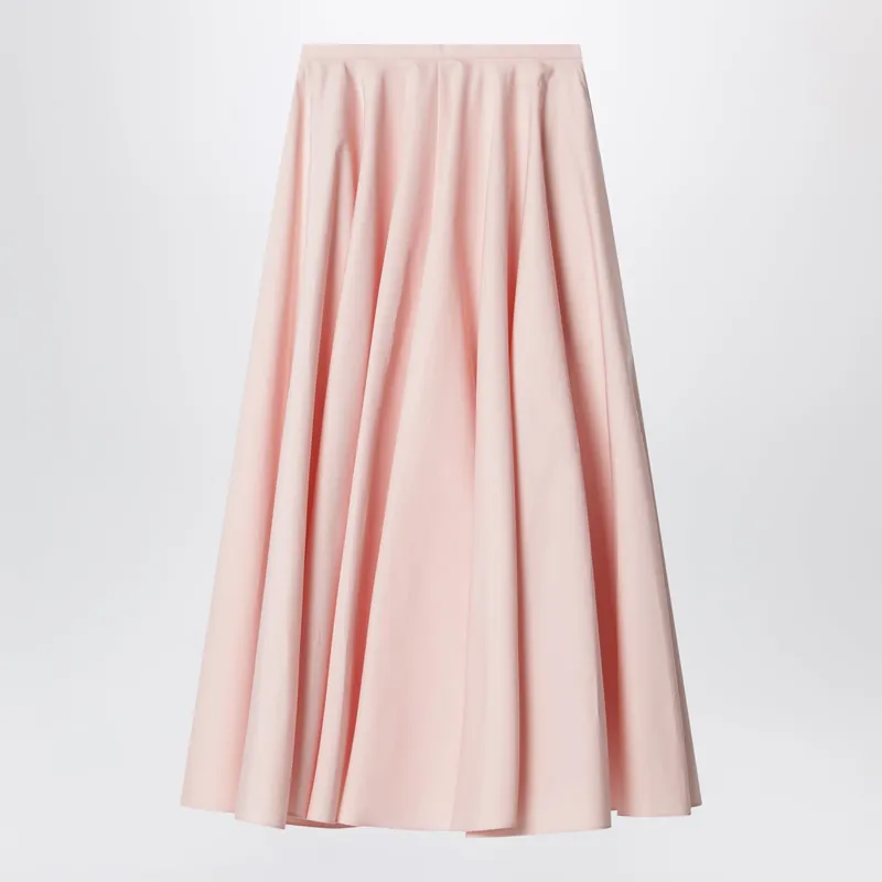 Light Pink Long Circular Skirt - Givenchy
