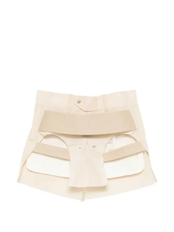 Skirt With Layered Straps And Temple Cutout - Rick Owens