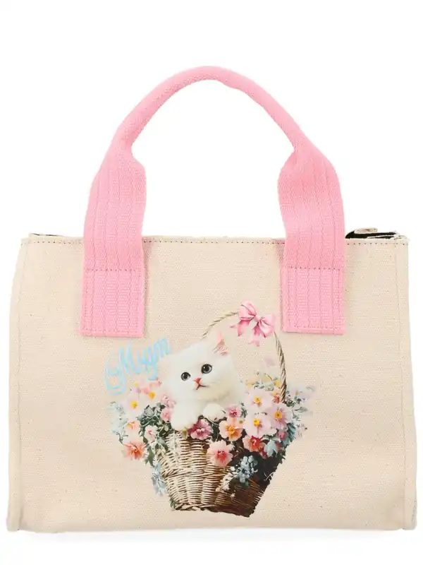 Borsa Tote Small Con Stampa - MSGM