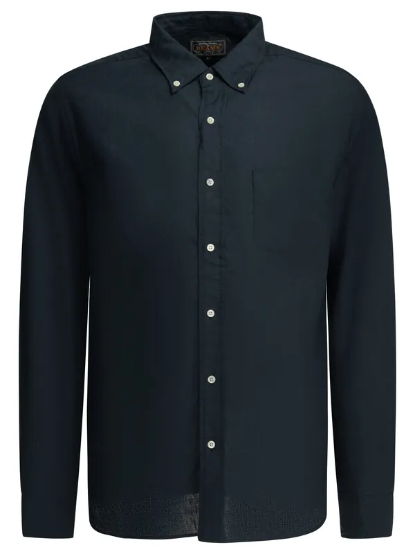 Coolmax® Casual Shirt Shirts Blue - Beams Plus