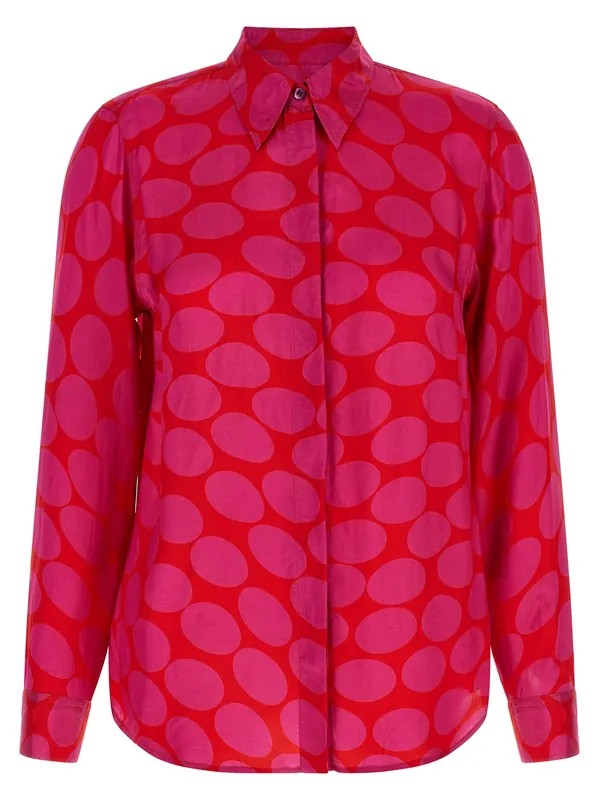 Chowy Shirt And Blouse Fuchsia - Dries Van Noten
