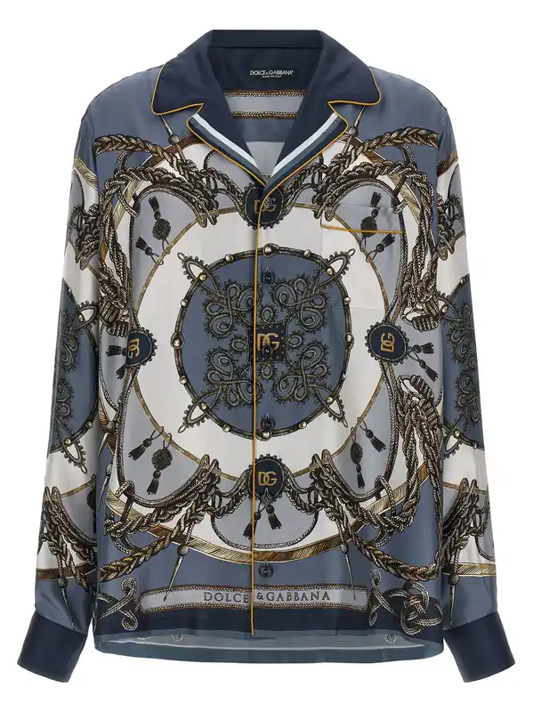 Cargo Shirt And Blouse Blue - Dolce & Gabbana