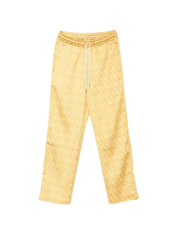 Drawstring Sweatpants With Logo Print - GCDS