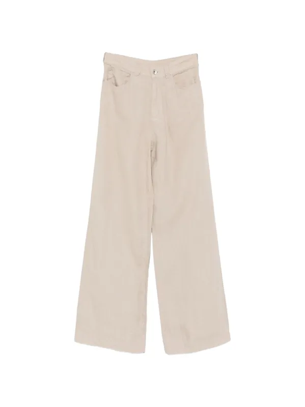 Linen Trousers - Emporio Armani