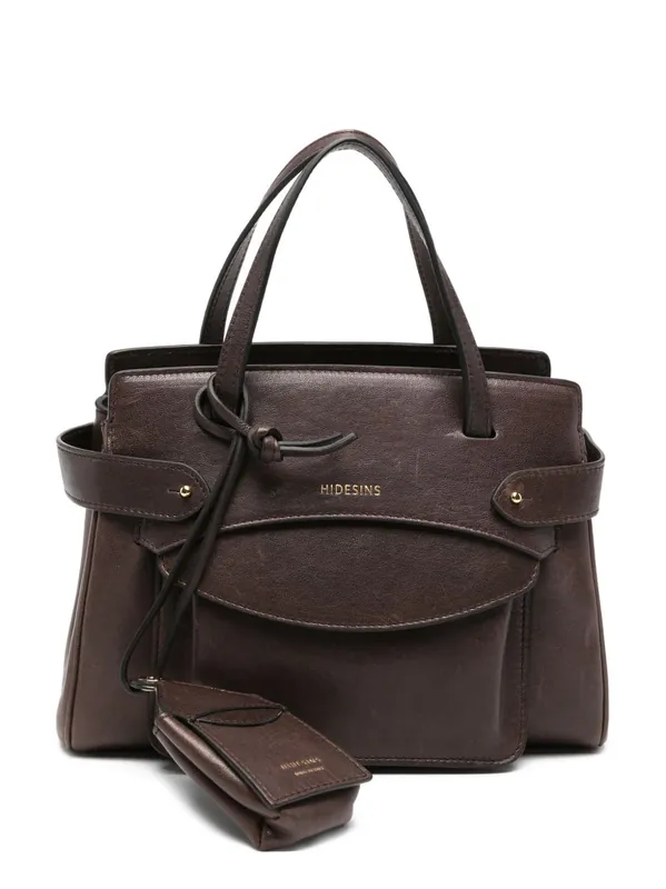 Lullaby Small Leather Tote - Hidesins