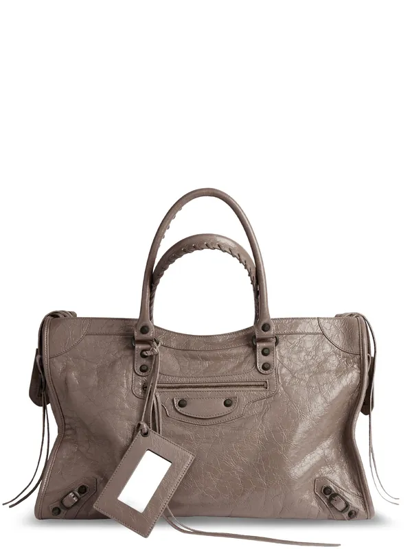 Le City Bag L Leather Handbag - Balenciaga