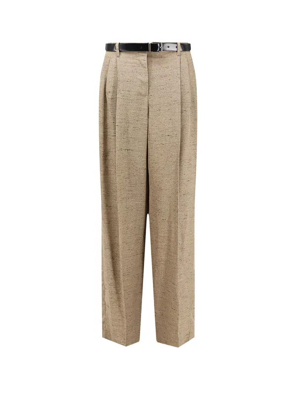 MéLange Trousers With Belt - Dolce & Gabbana
