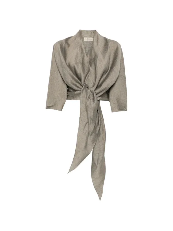 Aria Linen Jacket - Cortana