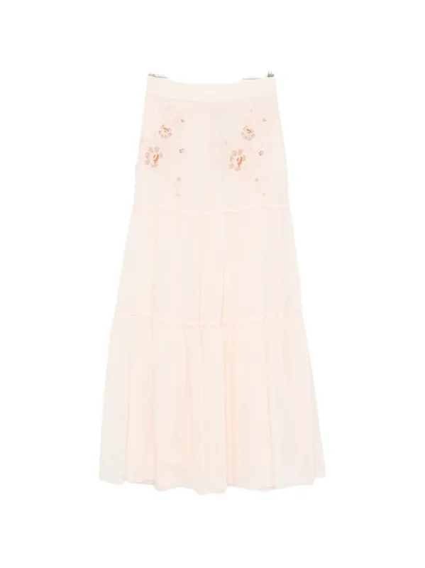 Cotton Long Skirt - Ermanno Scervino