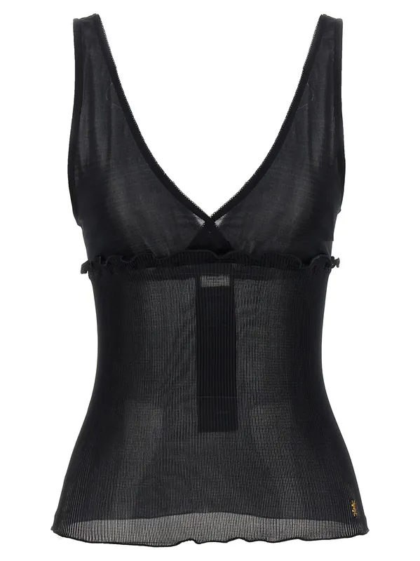 Cassandre Tops Black - Saint Laurent