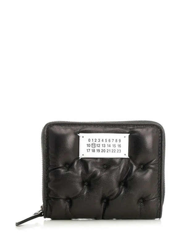 Glam Slam Small Wallet Wallets Black - Maison Margiela