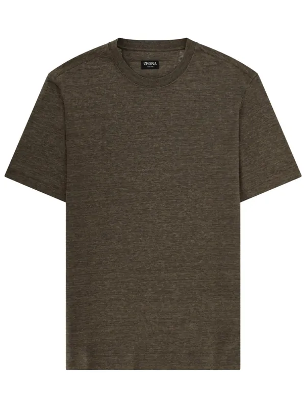 T-Shirt "Oasi" In Lino