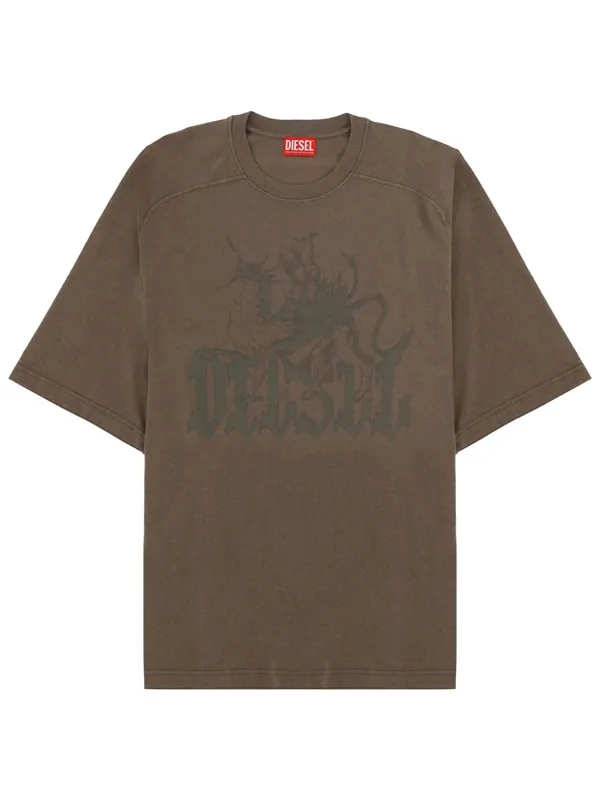 T-Shirt "Jussi" Con Logo