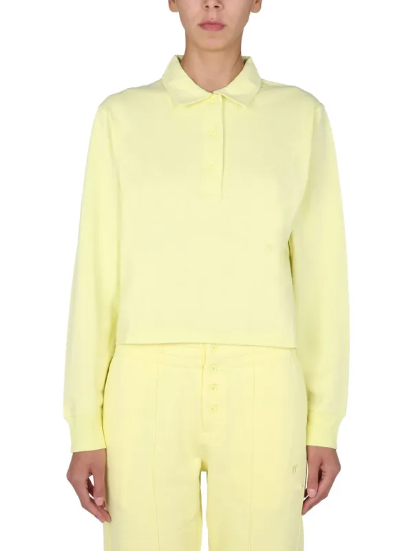 Polo Shirt With Embroidered Logo - Helmut Lang
