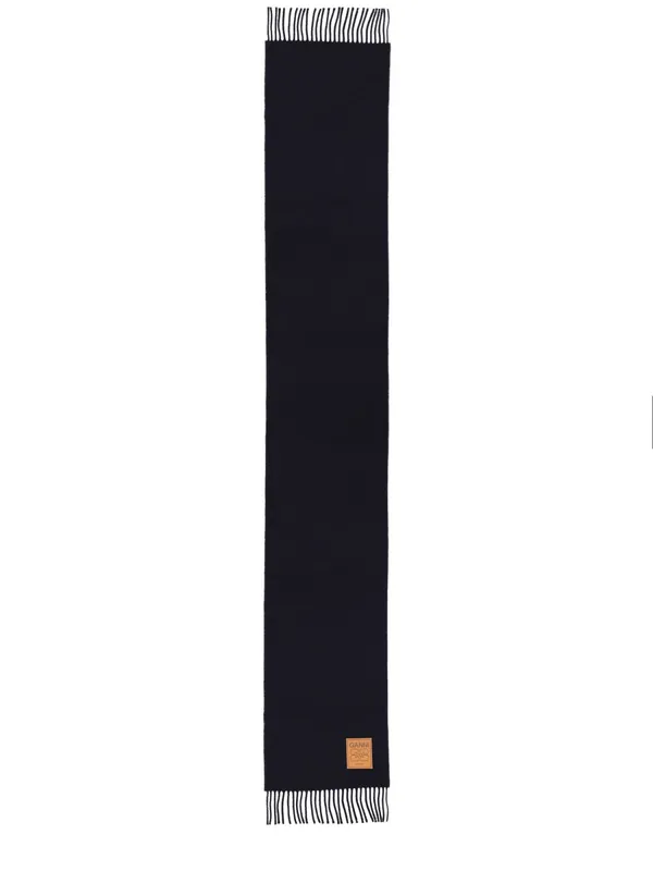 Wool Scarf - Ganni