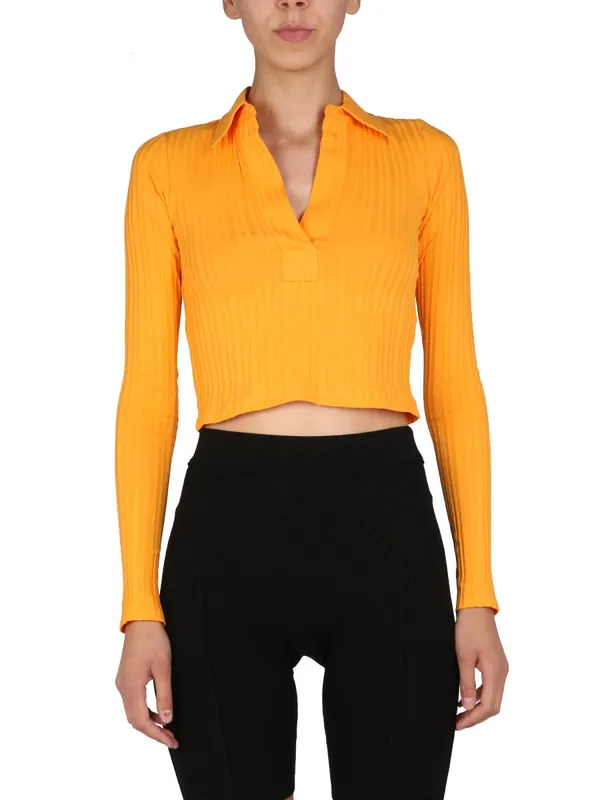 Cropped Polo - Helmut Lang