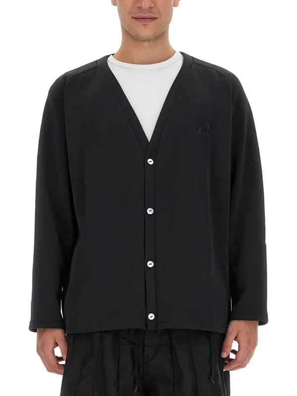 Cardigan With Logo - Needles