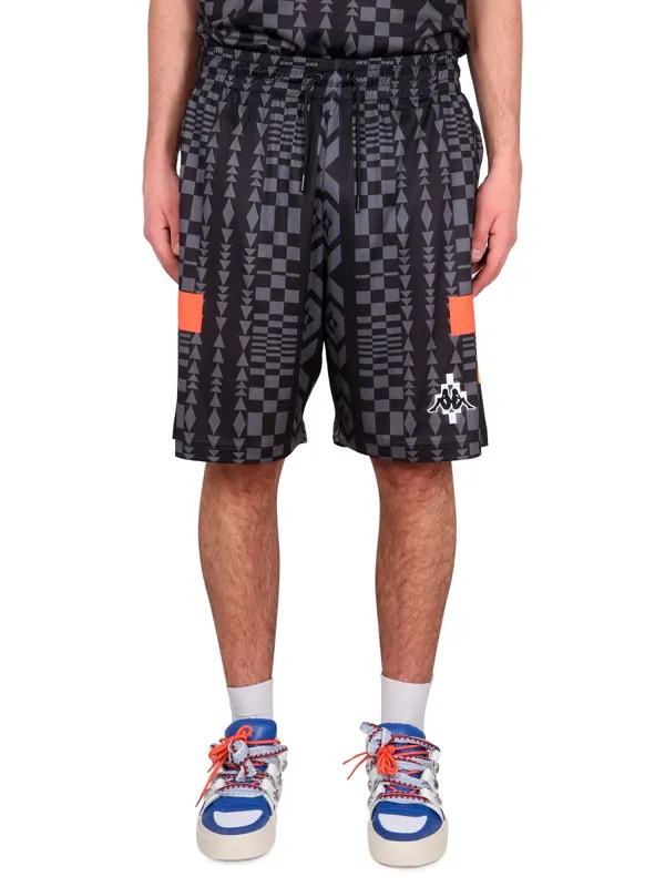 Marcelo Burlon X Kappa Bermuda Shorts - Marcelo Burlon County Of Milan