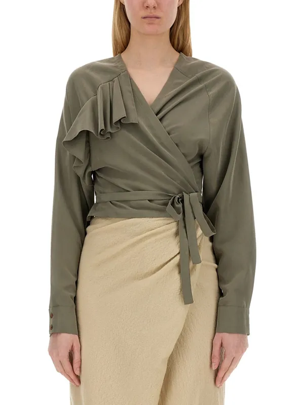 Top With Ruffles - Alysi